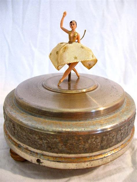 metal music box ballerina|ballerina music box vintage.